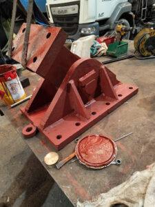 Fabricating New Parts for Road Access Bridge