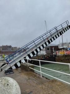 Road Access Bridge Operation