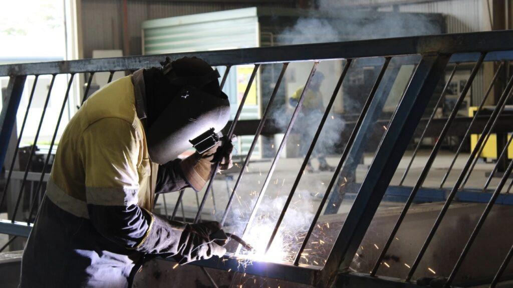 Welding- Showing Hickman Engineering Servicing