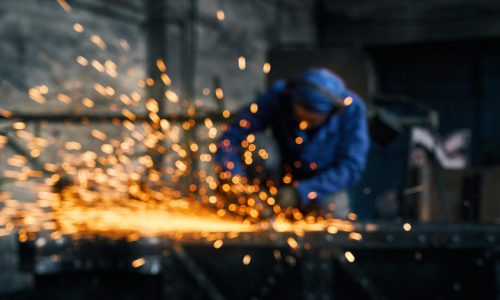 Cutting metals with thermal lancing machine